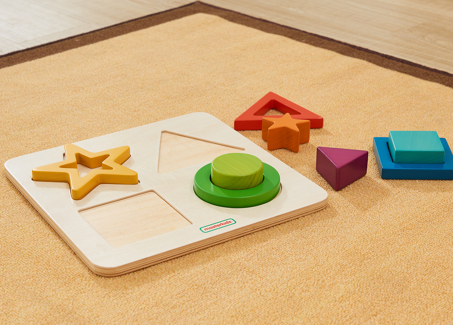 Geometric Shape Learning Stacker Toy